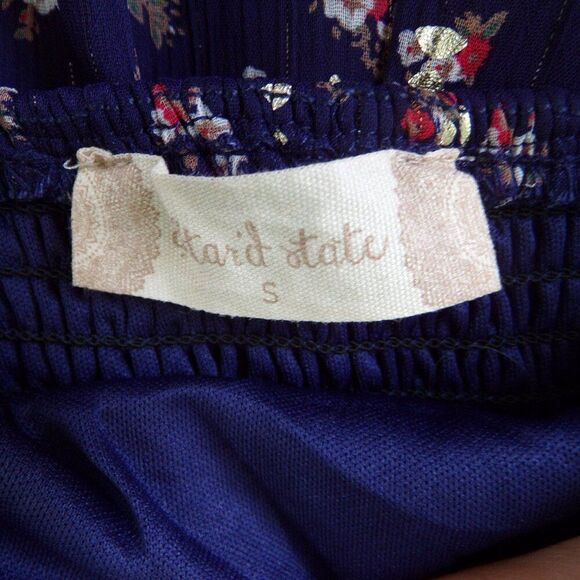 Altard state shirred mini dress S - Picture 5 of 7